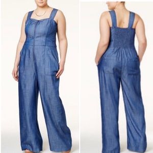 Rachel Roy Chambray jumpsuit